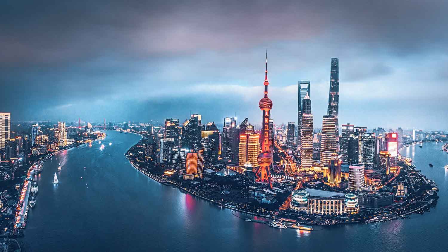 Shanghai skyline